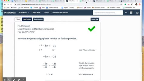 We can motivate the result by assuming that vectors u and v are in ℝ 2 or ℝ 3. . Basic algebraic inequalities l2 delta math answers